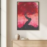 Arbre Rouge - Print
