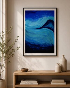 The blue bird - Print