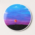 the last tree - Sticker