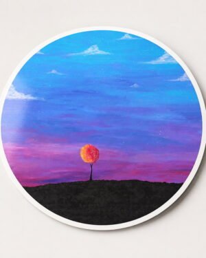 the last tree - Sticker