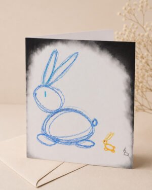 Lapinou - Greeting Card