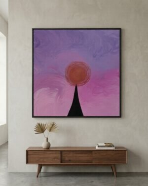 The Celestial Beacon - Print 9x9