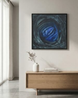 Blue rose - Original Painting