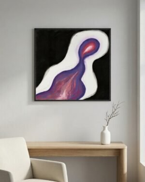 Purple Flame - Print 10x10