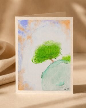 Green Tree - Greeting Card