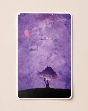Purple universe - Sticker
