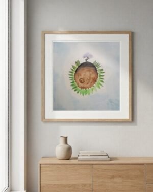 Galaxy world - Print 9x9